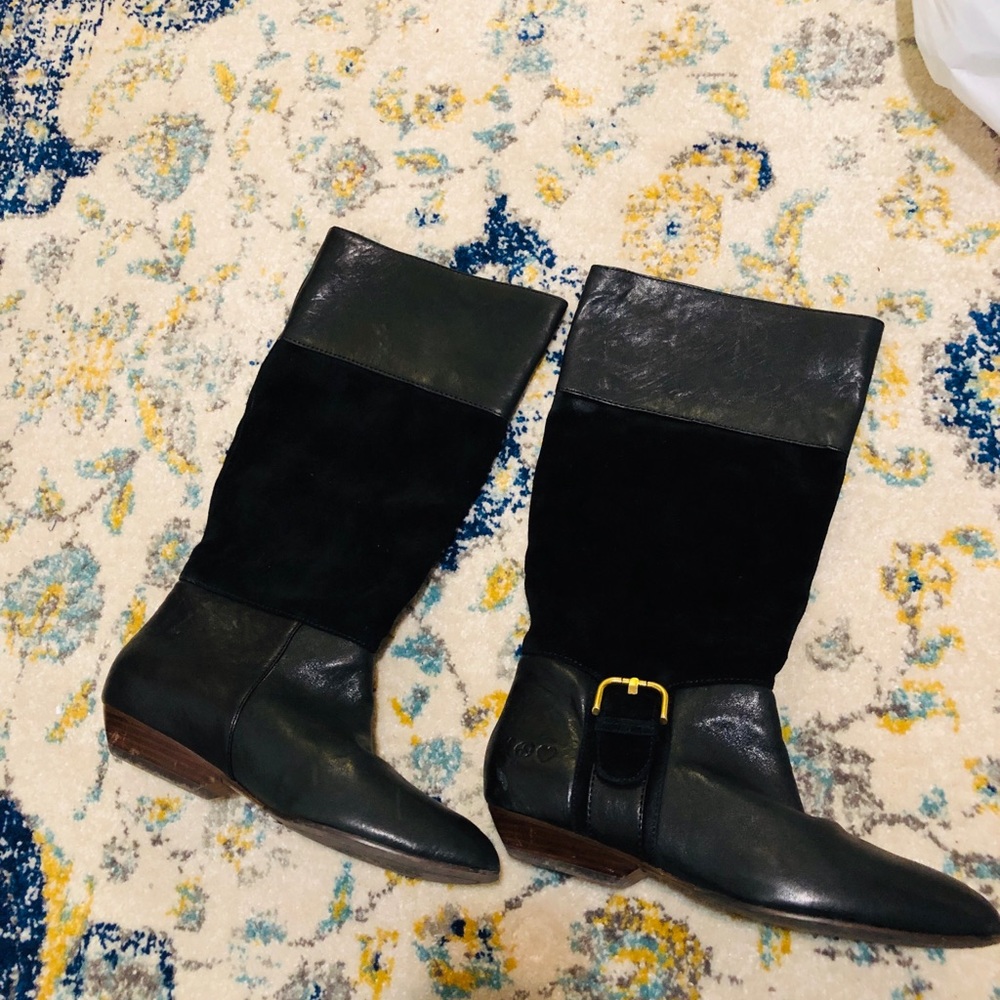 Lucky Suede Leather Boots